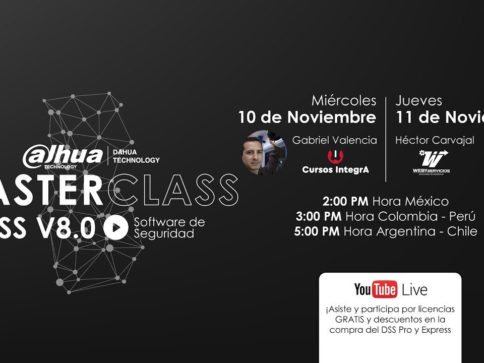 Master-Class-Dahua-DSS-V8-Software-de-Seguridad